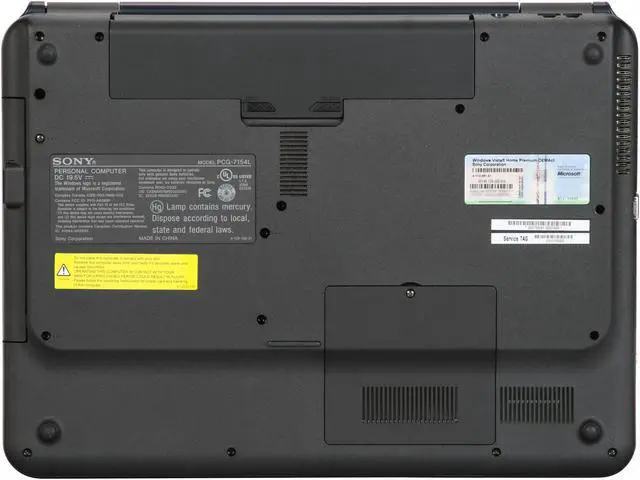 Alt view image 5 of 11 - SONY Laptop VAIO NS Series Intel Pentium T3400 4GB Memory 250GB HDD Intel GMA 4500MHD 15.4" Windows Vista Home Premium 64 bit VGN-NS235J/L