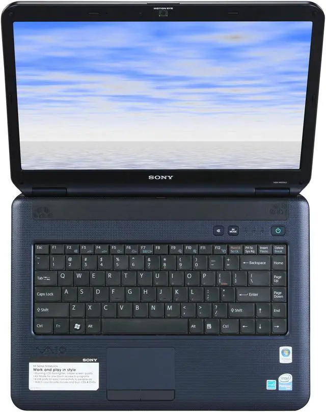 Alt view image 10 of 11 - SONY Laptop VAIO NS Series Intel Pentium T3400 4GB Memory 250GB HDD Intel GMA 4500MHD 15.4" Windows Vista Home Premium 64 bit VGN-NS235J/L