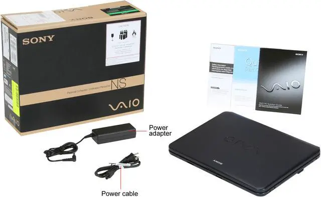 Alt view image 11 of 11 - SONY Laptop VAIO NS Series Intel Pentium T3400 4GB Memory 250GB HDD Intel GMA 4500MHD 15.4" Windows Vista Home Premium 64 bit VGN-NS235J/L