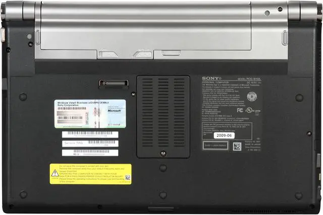 Alt view image 7 of 8 - SONY VAIO Z Series 13.1" Intel Core 2 Duo P8800 4GB Memory DDR3 1066 Windows Vista Business 64-bit (with XPP RDVD)