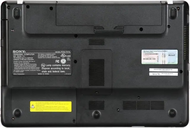Alt view image 7 of 8 - SONY Laptop VAIO NW Series Intel Core 2 Duo T6500 4GB Memory 320GB HDD ATI Mobility Radeon HD 4570 15.5" Windows Vista Home Premium 64-bit VGN-NW130J/S