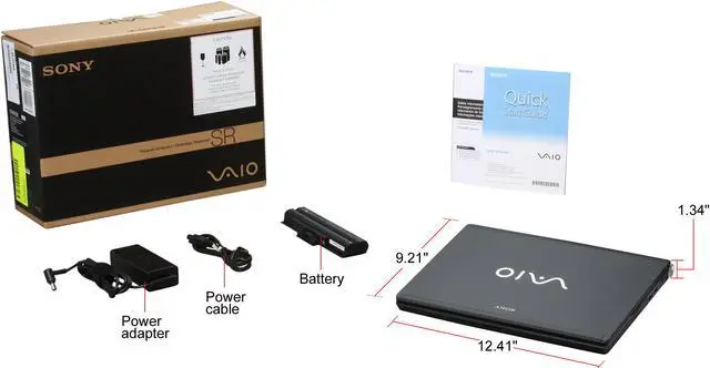 Alt view image 8 of 8 - SONY Laptop VAIO SR Series Intel Core 2 Duo P8700 4GB Memory 320GB HDD ATI Mobility Radeon HD 4570 13.3" Windows Vista Home Premium 64-bit VGN-SR430J/B