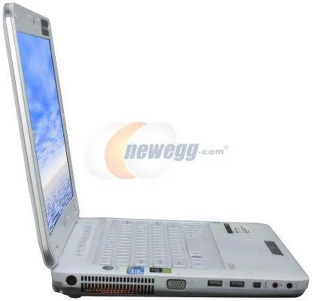 Alt view image 4 of 4 - SONY Laptop VAIO CS Series Intel Core 2 Duo T6500 4GB Memory 320GB HDD Intel GMA 4500MHD 14.1" Windows Vista Home Premium 64-bit VGN-CS320J/W