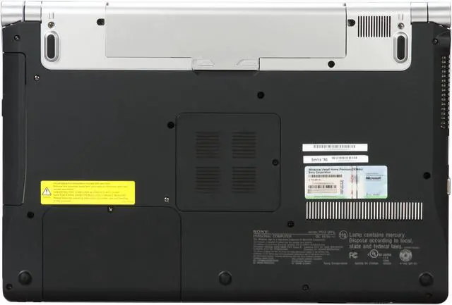 Alt view image 7 of 8 - SONY Laptop VAIO FW Series Intel Core 2 Duo T6500 4GB Memory 320GB HDD ATI Mobility Radeon HD 4650 16.4" Windows Vista Home Premium 64-bit VGN-FW450J/B