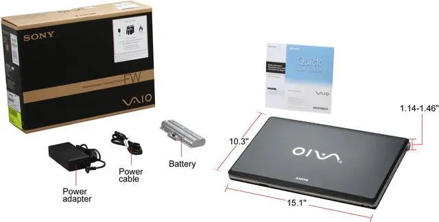 Alt view image 8 of 8 - SONY VAIO FW Series 16.4" Intel Core 2 Duo P8700 6GB Memory DDR2 800 Windows Vista Home Premium 64-bit