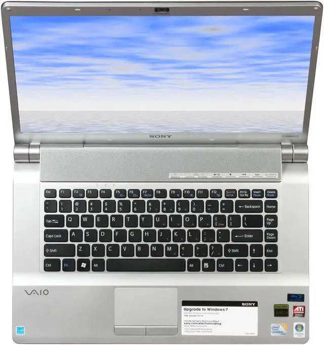 Alt view image 6 of 8 - SONY Laptop VAIO FW Series Intel Core 2 Duo P9600 6GB Memory 300GB HDD ATI Mobility Radeon HD 4650 16.4" Windows Vista Home Premium 64-bit VGN-FW486J/H