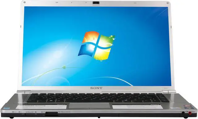 Alt view image 5 of 8 - SONY Laptop VAIO FW Series Intel Core 2 Duo P8700 4GB Memory 500GB HDD ATI Mobility Radeon HD 4650 16.4" Windows 7 Home Premium 64-bit VGN-FW590FVB