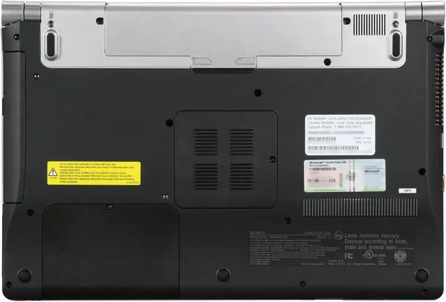 Alt view image 7 of 8 - SONY VAIO FW Series 16.4" Intel Core 2 Duo P8700 4GB Memory DDR2 800 Windows 7 Home Premium 64-bit