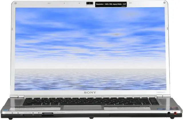 Alt view image 5 of 8 - SONY Laptop VAIO FW Series Intel Core 2 Duo T6600 4GB Memory 500GB HDD ATI Mobility Radeon HD 4650 16.4" Windows 7 Home Premium 64-bit VGN-FW510F/B