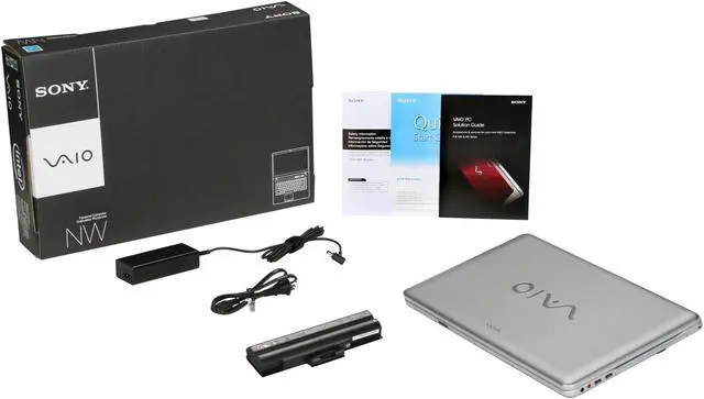 Alt view image 8 of 8 - SONY Laptop VAIO NW Series Intel Core 2 Duo T6600 4GB Memory 320GB HDD ATI Mobility Radeon HD 4570 15.5" Windows 7 Home Premium 64-bit VGN-NW275F/S