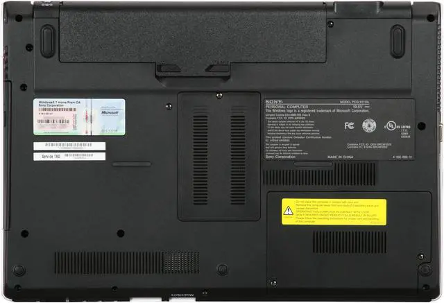Alt view image 7 of 8 - SONY Laptop VAIO CW Series Intel Core 2 Duo T6600 4GB Memory 320GB HDD NVIDIA GeForce GT 230M 14.0" Windows 7 Home Premium 64-bit VPCCW14FX/W