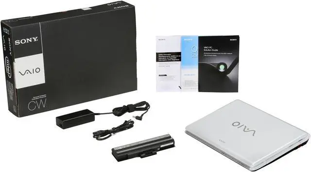 Alt view image 8 of 8 - SONY Laptop VAIO CW Series Intel Core 2 Duo T6600 4GB Memory 320GB HDD NVIDIA GeForce GT 230M 14.0" Windows 7 Home Premium 64-bit VPCCW14FX/W