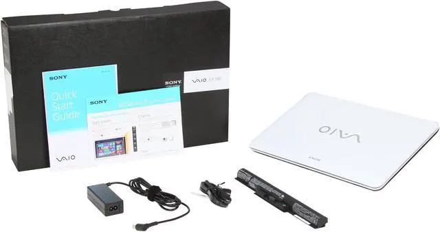 Alt view image 8 of 8 - SONY Laptop VAIO F Series Intel Pentium 2117U 4GB Memory 500GB HDD Intel HD Graphics 4000 14.0" Windows 8 64-Bit SVF1421ACXW