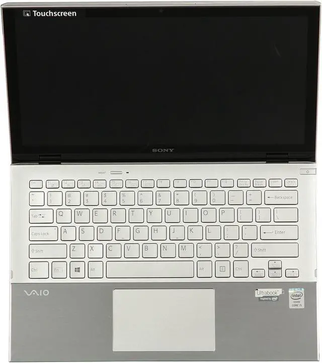 Alt view image 6 of 8 - SONY VAIO Pro 13 Intel Core i5 4GB 128GB SSD 13.3" FHD Touchscreen Ultrabook Carbon Silver (SVP13213CXS)