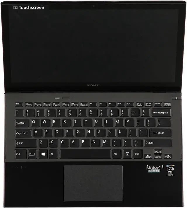 Alt view image 6 of 8 - SONY VAIO Pro 13 Intel Core i5 4200U(1.60GHz) 8GB 128GB SSD 13.3" FHD Touchscreen Ultrabook Carbon Black- Windows 8 Pro (SVP1321CPXB)