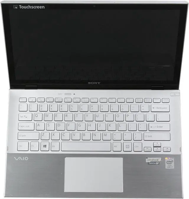Alt view image 6 of 8 - SONY VAIO Pro 13 Intel Core i7 8GB 128GB SSD 13.3" FHD Touchscreen Ultrabook Carbon Silver (SVP1321DCXS)
