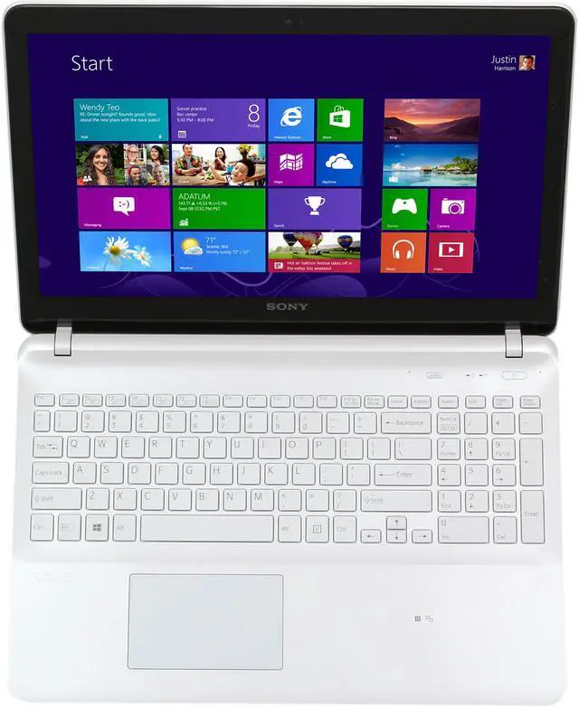 Alt view image 6 of 8 - SONY VAIO F Series 15.5" AMD A10-5745M 4GB Memory DDR3 1333 Windows 8 64-bit SVF15414CXW