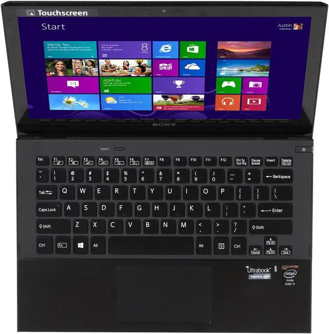 Alt view image 6 of 8 - SONY VAIO Pro Core i7 8GB 128GB SSD 11.6" FHD Touchscreen Ultrabook Windows 8 (SVP11214CXB)