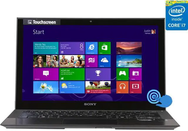 Main image of SONY VAIO Pro Core i7 8GB 128GB SSD 11.6" FHD Touchscreen Ultrabook Windows 8 (SVP11214CXB)