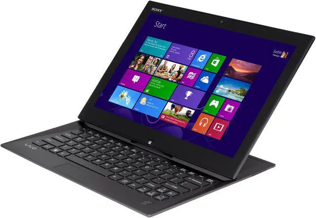 Alt view image 2 of 7 - SONY VAIO Duo Core i5 4GB 128GB SSD 13.3" FHD Touchscreen 2-in-1 Ultrabook Windows 8.1 (SVD13223CXB)