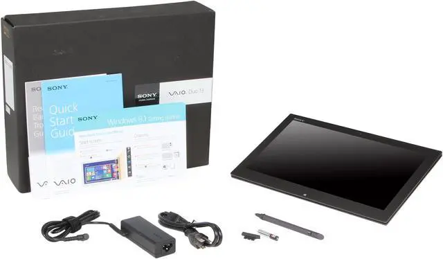 Alt view image 7 of 7 - SONY VAIO Duo Core i5 4GB 128GB SSD 13.3" FHD Touchscreen 2-in-1 Ultrabook Windows 8.1 (SVD13223CXB)