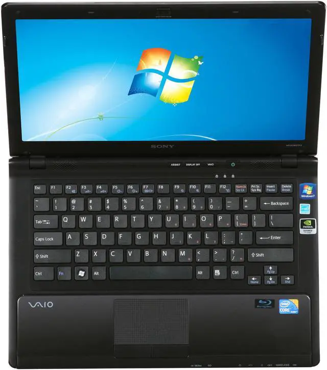 Alt view image 6 of 8 - SONY Laptop VAIO CW Series Intel Core i5-520M 4GB Memory 500GB HDD NVIDIA GeForce GT 330M 14.0" Windows 7 Home Premium 64-bit VPCCW27FX/B