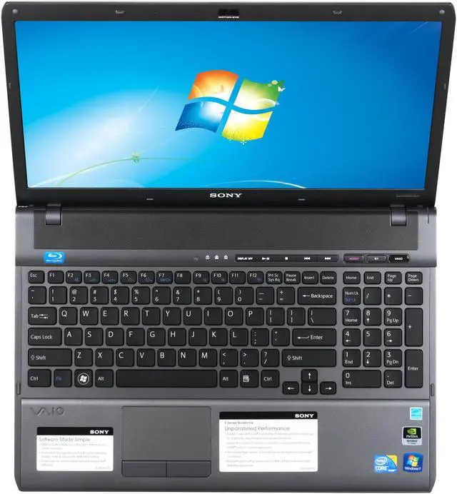 Alt view image 6 of 8 - SONY Laptop Intel Core i7-720QM 4GB Memory 500GB HDD NVIDIA GeForce 310M 16.4" Windows 7 Home Premium 64-bit VPCF112FX/B