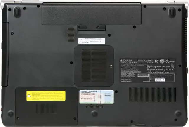 Alt view image 7 of 8 - SONY Laptop Intel Core i7-720QM 6GB Memory 500GB HDD NVIDIA GeForce 310M 16.4" Windows 7 Home Premium 64-bit VPCF113FX/H