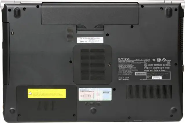 Alt view image 7 of 8 - SONY Laptop Intel Core i7-720QM 6GB Memory 500GB HDD NVIDIA GeForce 310M 16.4" Windows 7 Home Premium 64-bit VPCF114FX/H