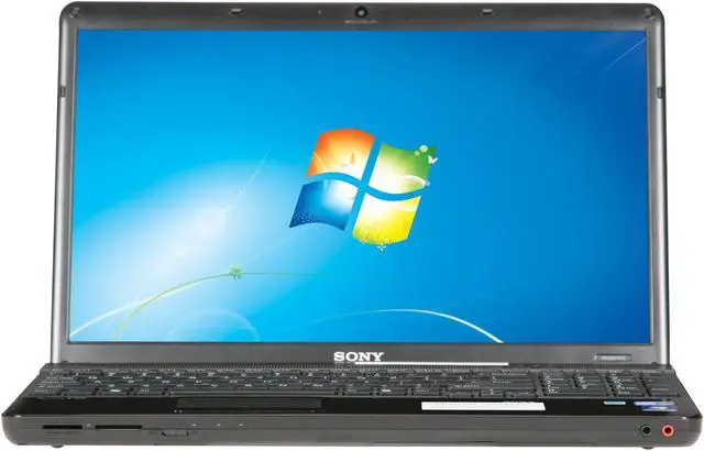 Alt view image 5 of 8 - SONY Laptop VAIO E Series Intel Core i3-330M 4GB Memory 320GB HDD Intel HD Graphics 15.5" Windows 7 Home Premium 64-bit VPCEB11FX/BI