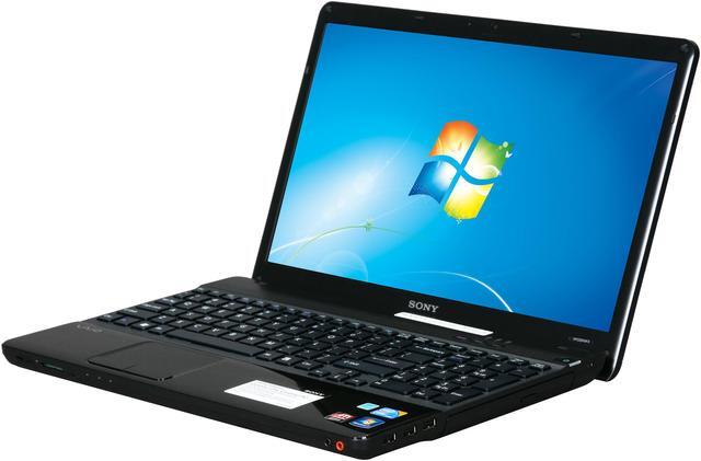 Main image of SONY Laptop VAIO E Series Intel Core i3-330M 4GB Memory 500GB HDD ATI Mobility Radeon HD 5470 15.5" Windows 7 Home Premium 64-bit VPCEB14FX/BI