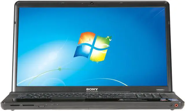 Alt view image 5 of 8 - SONY Laptop VAIO E Series Intel Core i3-350M 4GB Memory 500GB HDD ATI Mobility Radeon HD 5470 17.3" Windows 7 Home Premium 64-bit VPCEC25FX/BI