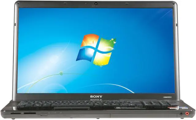 Alt view image 2 of 2 - SONY Laptop VAIO E Series AMD Turion II P540 4GB Memory 500GB HDD ATI Mobility Radeon HD 5145 17.3" Windows 7 Home Premium 64-bit VPCEF37FX/BI