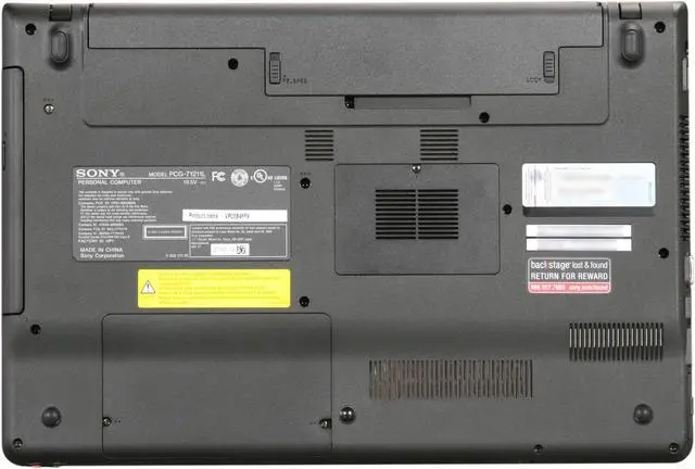 Alt view image 7 of 8 - SONY Laptop VAIO EB Series Intel Core i5-480M 4GB Memory 320GB HDD ATI Mobility Radeon HD 5650 15.5" Windows 7 Home Premium 64-bit VPCEB4FFX/BJ