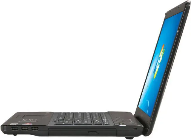 Alt view image 2 of 8 - SONY Laptop VAIO EF Series AMD Turion II P560 4GB Memory 640GB HDD ATI Radeon HD 4250 17.3" Windows 7 Home Premium 64-bit VPCEF44FX/BI