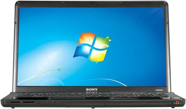 Alt view image 5 of 8 - SONY Laptop VAIO EF Series AMD Turion II P560 4GB Memory 640GB HDD ATI Radeon HD 4250 17.3" Windows 7 Home Premium 64-bit VPCEF44FX/BI