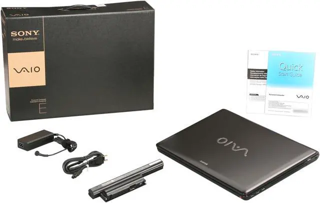 Alt view image 8 of 8 - SONY Laptop VAIO EF Series AMD Turion II P560 4GB Memory 640GB HDD ATI Radeon HD 4250 17.3" Windows 7 Home Premium 64-bit VPCEF44FX/BI