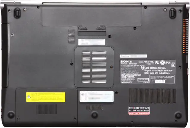 Alt view image 7 of 8 - SONY Laptop VAIO F Series Intel Core i7-740QM 4GB Memory 500GB HDD NVIDIA GeForce GT 425M 16.4" Windows 7 Home Premium 64-bit VPCF13XFX/B