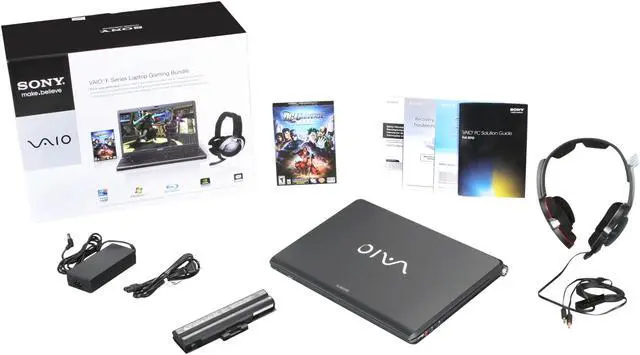 Alt view image 9 of 9 - SONY Laptop VAIO F Series Intel Core i7-740QM 4GB Memory 500GB HDD NVIDIA GeForce GT 425M 16.4" Windows 7 Home Premium 64-bit VPCF13WFX/BC