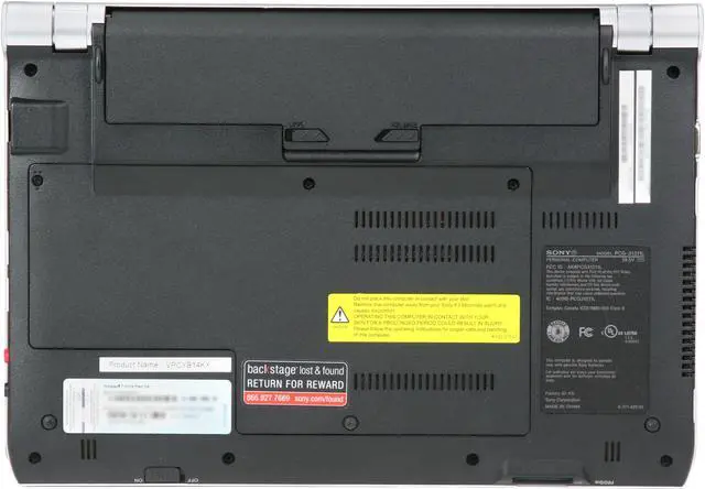 Alt view image 7 of 8 - SONY Laptop VAIO YB Series AMD E-350 3GB Memory 320GB HDD AMD Radeon HD 6310 11.6" Windows 7 Home Premium 32-bit VPCYB14KX/S