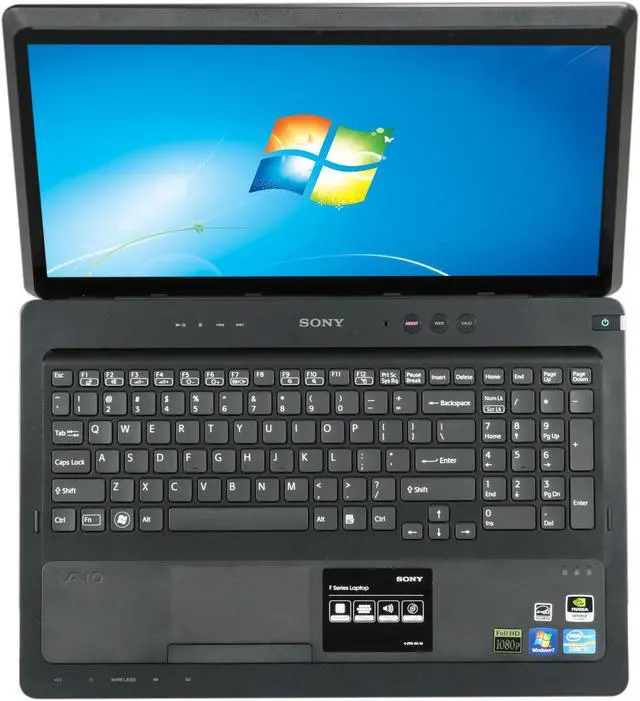 Alt view image 6 of 8 - SONY Laptop VAIO F Series Intel Core i7-2630QM 4GB Memory 500GB HDD NVIDIA GeForce GT 520M 16.4" Windows 7 Home Premium 64-bit VPCF22KFX/B
