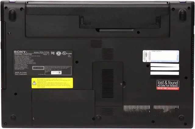 Alt view image 7 of 8 - SONY Laptop VAIO CB Series Intel Core i5-2410M 4GB Memory 640GB HDD Intel HD Graphics 3000 15.5" Windows 7 Home Premium 64-bit VPCCB25FX/L