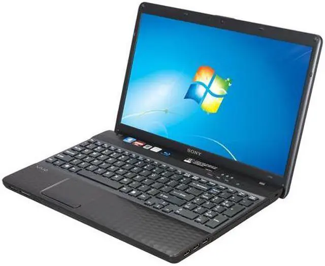 Main image of SONY Laptop VAIO EL Series AMD E-350 4GB Memory 500GB HDD AMD Radeon HD 6310 15.5" Windows 7 Home Premium 64-bit VPCEL17FX/B