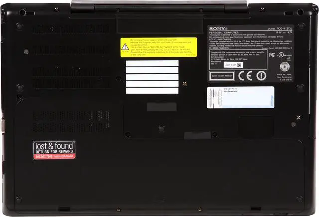 Alt view image 7 of 8 - SONY VAIO S Series VPCSA25GX/BI Notebook Intel Core i5 2410M(2.30GHz) 13.3" 4GB Memory DDR3 1333 256GB SSD DVD±R/RW AMD Radeon HD 6630M