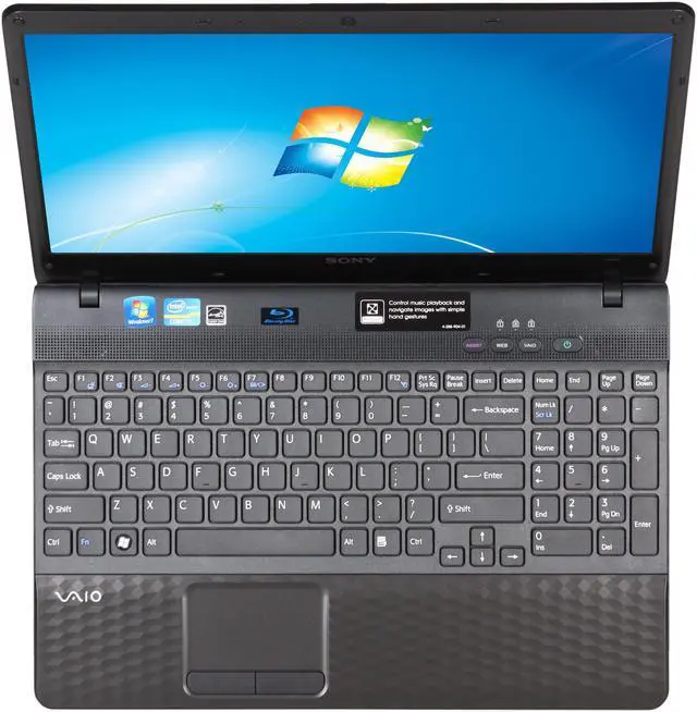 Alt view image 6 of 8 - SONY Laptop VAIO Intel Core i5-2430M 4GB Memory 640GB HDD Intel HD Graphics 3000 15.5" Windows 7 Home Premium 64-Bit VPCEH27FX/B
