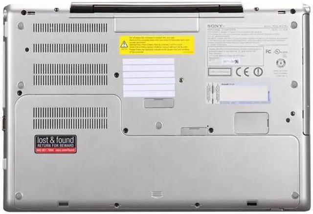 Alt view image 7 of 9 - SONY Laptop VAIO SA Series Intel Core i5-2430M 4GB Memory 128 GB SSD AMD Radeon HD 6630M 13.3" Windows 7 Professional 64-Bit VPCSA35GX/SI
