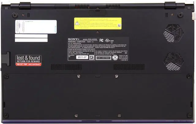 Alt view image 7 of 12 - SONY Laptop VAIO Z21 Series Intel Core i7-2620M 4GB Memory 256 GB SSD Intel HD Graphics 3000 13.1" Windows 7 Professional 64-Bit VPCZ216GX/L