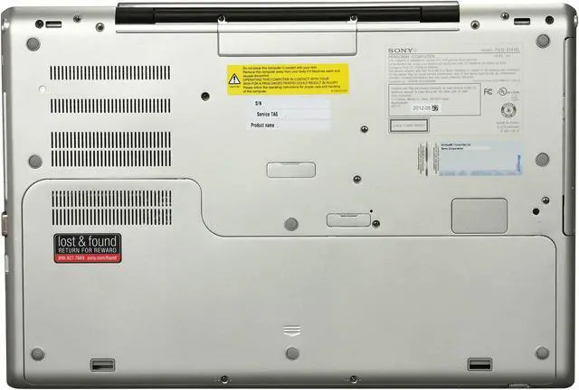 Alt view image 7 of 8 - SONY Laptop VAIO SE Series Intel Core i5-2450M 4GB Memory 640GB HDD AMD Radeon HD 6470M 15.5" Windows 7 Home Premium 64-Bit VPCSE23FX/S