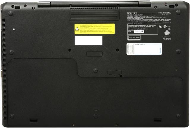 Alt view image 7 of 8 - SONY Laptop VAIO Intel Core i5-3210M 6GB Memory 640GB HDD NVIDIA GeForce GT 640M LE 15.5" Windows 7 Home Premium 64-Bit SVS15113FXB