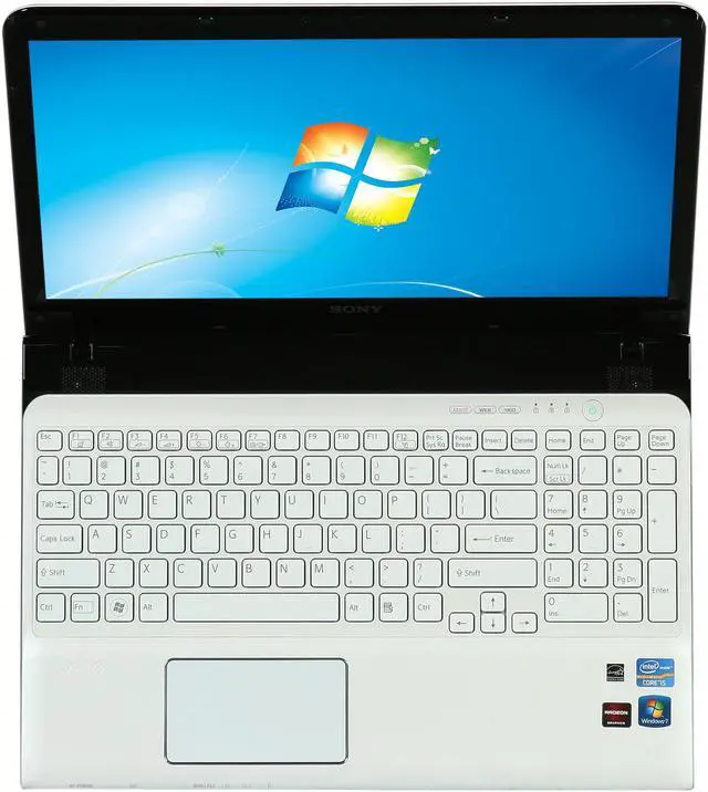 Alt view image 6 of 8 - SONY Laptop VAIO Intel Core i5-2450M 4GB Memory 500GB HDD AMD Radeon HD 7550M 15.5" Windows 7 Home Premium 64-Bit SVE1511KFXW